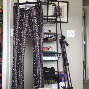 bohemian soft pants (flare yoga pants)